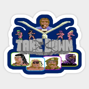 Takedown Sticker